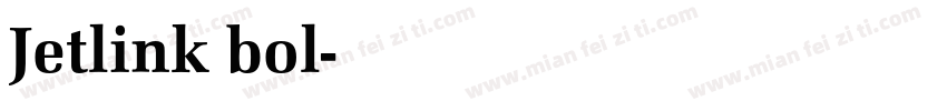 Jetlink bol字体转换